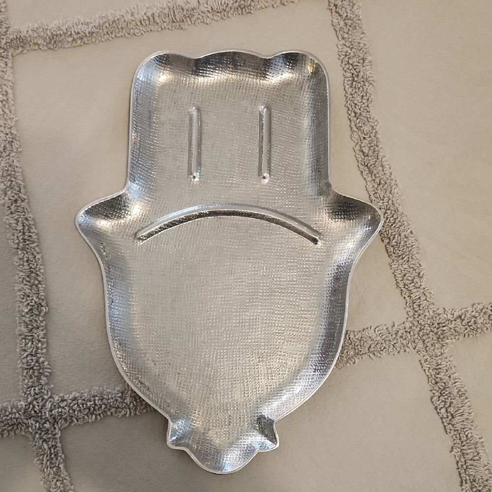 Crate&Barrel Silver Serveware by Paola Navone